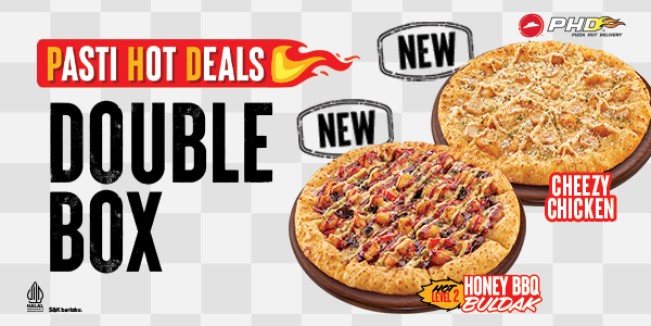 Pizza PHD Double Box. (phd)
